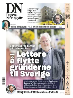 "Dagens Næringsliv | DN" Front Page