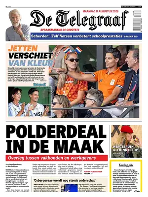 "De Telegraaf" Front Page