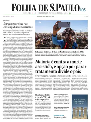 "Folha de S.Paulo" Front Page