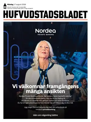 "Hufvudstadsbladet" Front Page