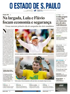 "O Estado de S. Paulo" Front Page