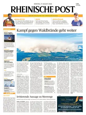"Rheinische Post" Front Page