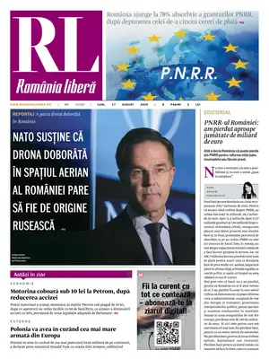 "Romania Libera" Front Page