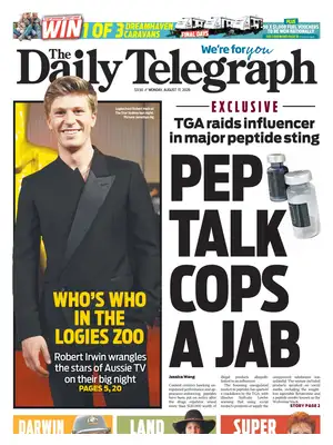 "The Daily Telegraph | Sydney" Front Page