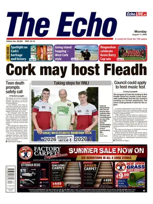 "The Echo | Cork" Front Page