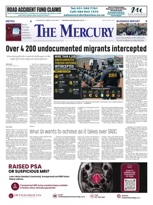 "The Mercury" Front Page