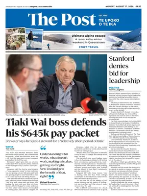 "The Post | NZ" Front Page