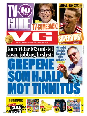 "Verdens Gang | VG" Front Page
