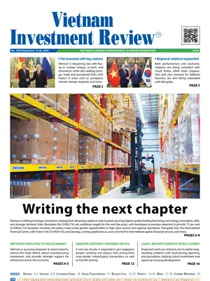 "Vietnam Investment Review" Front Page