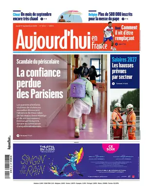 "Aujourd'hui en France" Front Page