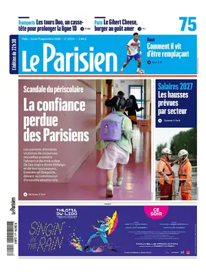 "Le Parisien" Front Page