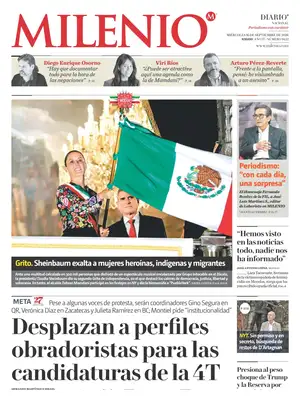 "Milenio" Front Page