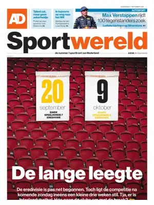 "AD Sportwereld" Front Page