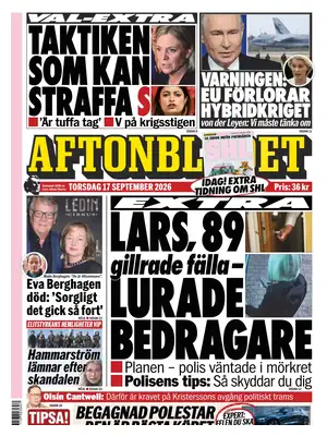 "Aftonbladet" Front Page