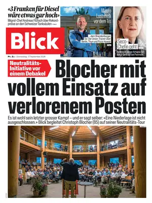 "Blick" Front Page