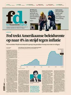 "Het Financieele Dagblad | FD" Front Page