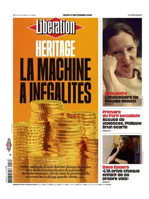 "Libération" Front Page