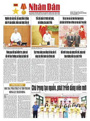 "Nhân Dân" Front Page