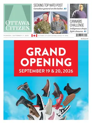 "Ottawa Citizen" Front Page