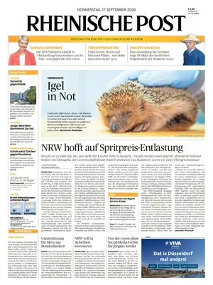 "Rheinische Post" Front Page