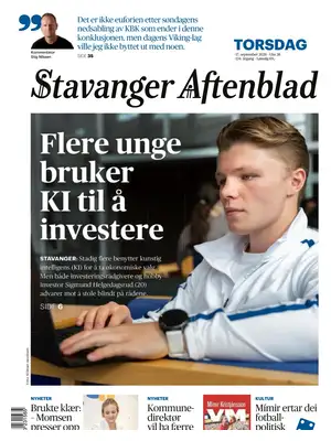 "Stavanger Aftenblad" Front Page