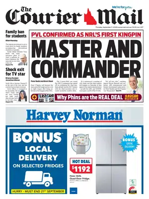 "The Courier-Mail" Front Page