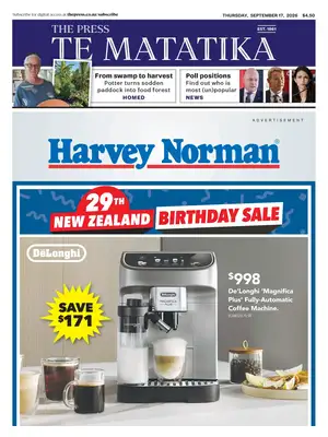 "The Press | NZ" Front Page
