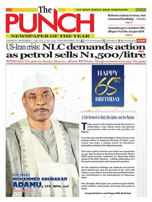 "The Punch" Front Page