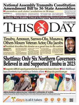 "ThisDay" Front Page
