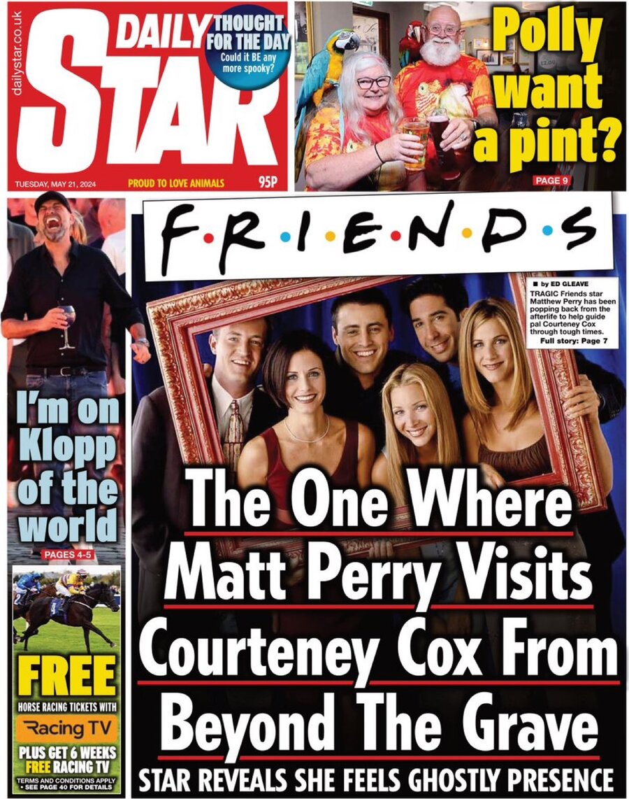 Daily Star - Front Page - 05/21/2024