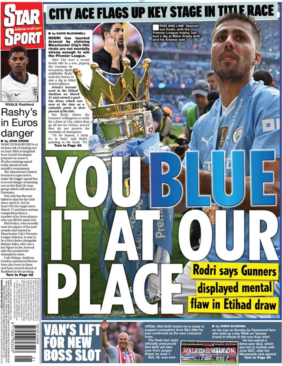 Star SPORT - Front Page - 05/21/2024