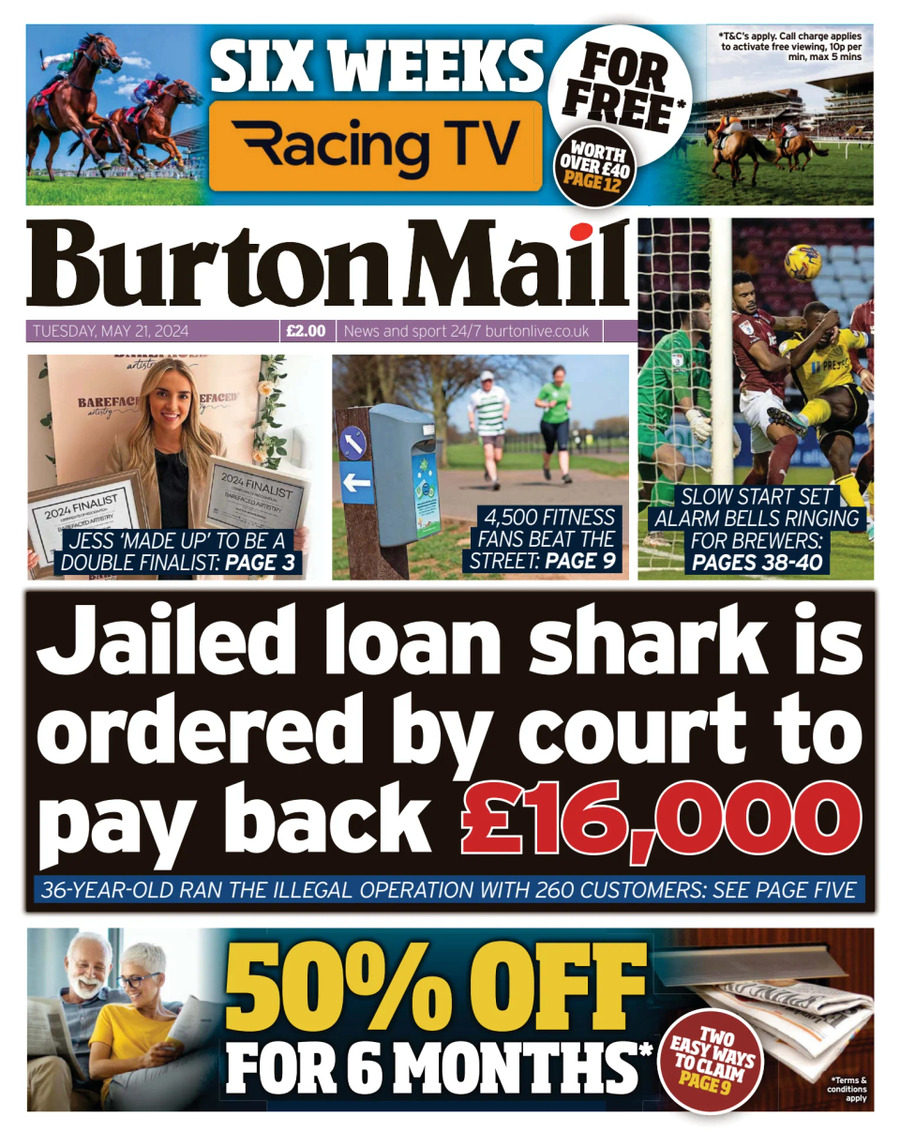 Burton Mail - Front Page - 05/21/2024